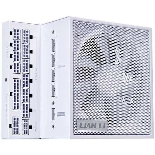 Tápegység Lian Li EDGE EG1000 80 Plus Platinum, PCIe 5.1, ATX 3.1 - 1000W, fehér