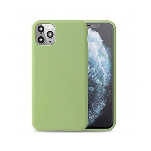Utángyártott Apple iPhone 11 Pro Max OEM szilikon hátlap tok zöld (51629)