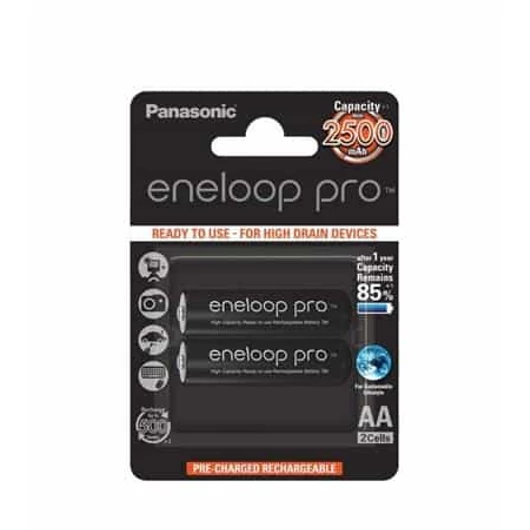 Akkumulátor Panasonic Eneloop 2500mAh 2db-os (AA)