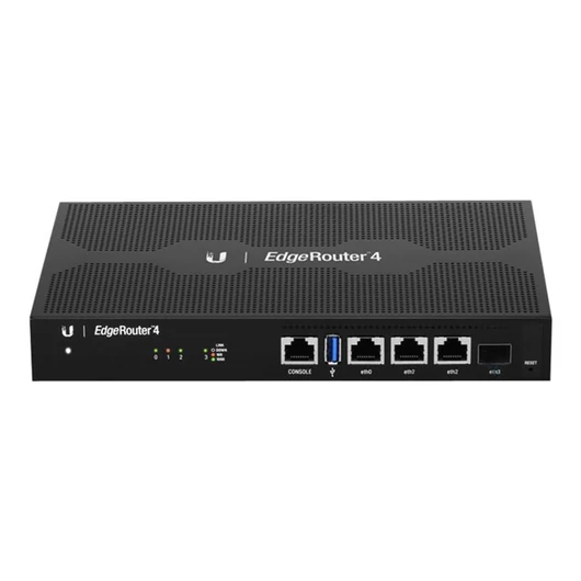 UBIQUITI ER-4 EdgeRouter ER-4 - 4-Port Gigabit Router with 1 SFP Port