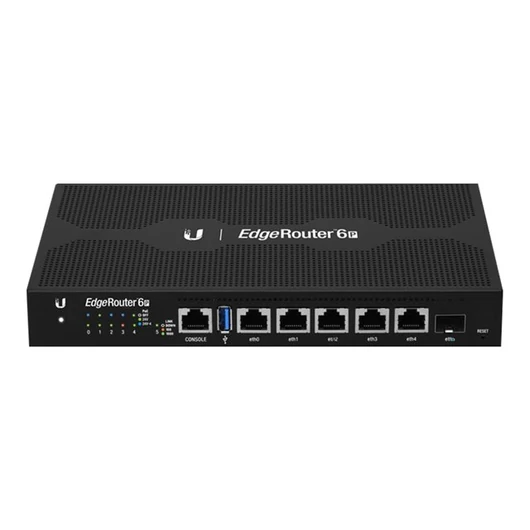 UBIQUITI ER-6P EdgeRouter 6P - 5x Gigabit Router with 24V passive PoE 1xSFP