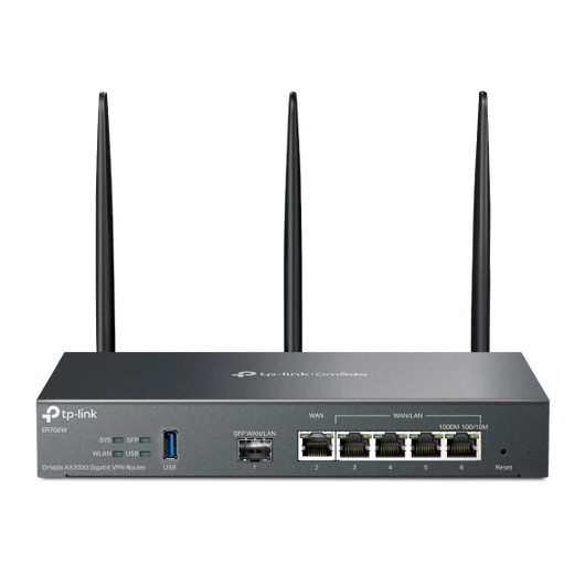 TP-LINK ER706W Omada AX3000 Gigabit VPN Router