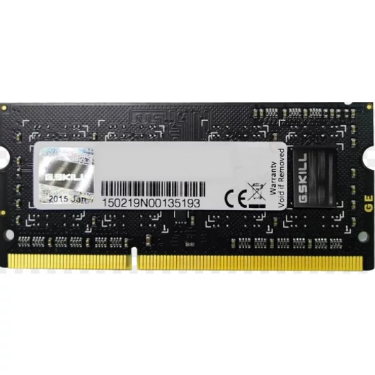 G.SKILL Standard DDR3 SO-DIMM 1333MHz CL9 8GB Black