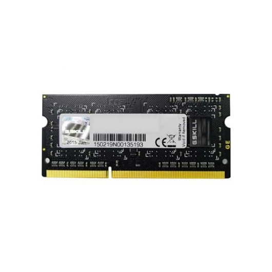 G.SKILL Standard DDR3 SO-DIMM 1600MHz CL11 4GB Black