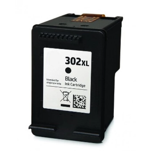 Utángyártott HP F6U68AE Tintapatron Black No.302XL IK IK