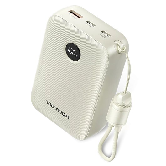 Vention FKBN0-C 20000mah, (bézs,22,5W), powerbank