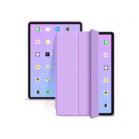 TECH-PROTECT APPLE IPAD AIR 4 (2020) / IPAD AIR 5 (2022) 10.9 TABLET TOK ON / OFF FUNKCIÓVAL -  LILA (ECO CSOMAGOLÁS)