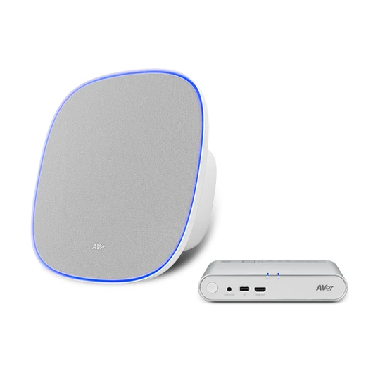 CEILING SPEAKERPHONE WITH CONNECTION HUB. INCLUDES 10M CAB