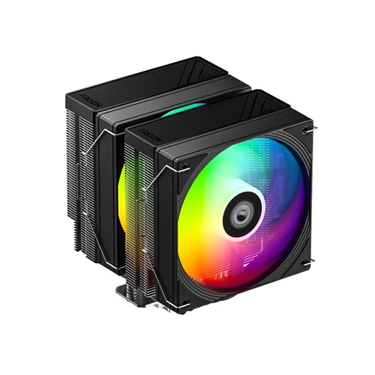 ID-Cooling CPU Cooler - FROZN A620 PRO SE ARGB (27,2dB; max 98,54 m3 / h; 4Pin csatlakozó, 6 db heatpipe, 2x12cm, PWM)