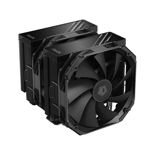 ID-Cooling CPU Cooler - FROZN A720 BLACK (33,5dB; max 167,52 m3 / h; 4Pin csatlakozó, 7 db heatpipe, 2x12cm, PWM)