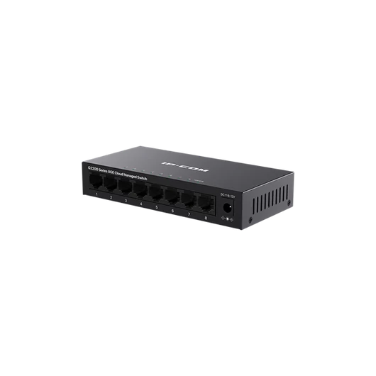 IP-COM Switch Menedzselhető - G2208D (8x1Gbps; 16Gbps)