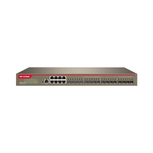 IP-COM Switch Vezérelhető - G5324-16F (L3; 8x1Gbps + 16xSFP port; rack-mount)