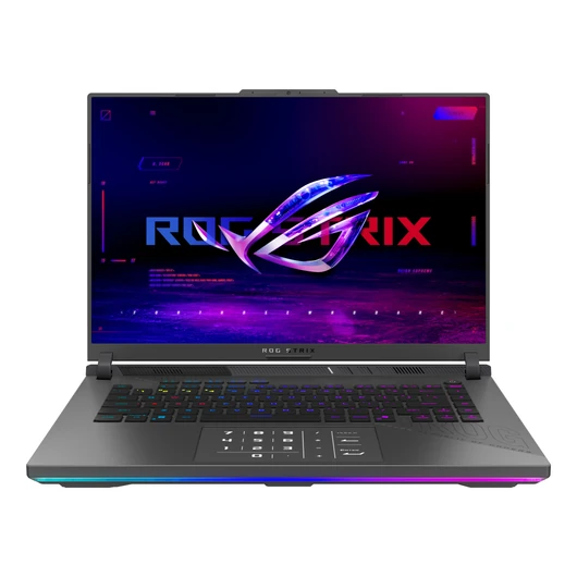 Pörgesd fel a játékot<br>Nyerj több képkockát és nyerj több játékot a vadonatúj Strix G16 és a Windows 11 Pro segítségével. Akár egy AMD Ryzen™ 9 9955HX3D processzorral és akár egy NVIDIA® GeForce RTX™ 5070 Ti Laptop GPU-val, amely 140 W maximális T