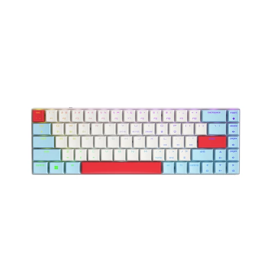 CHERRY MX-LP 2.1 COMPACT WIRELESS BT US-INTERNATIONAL WHI