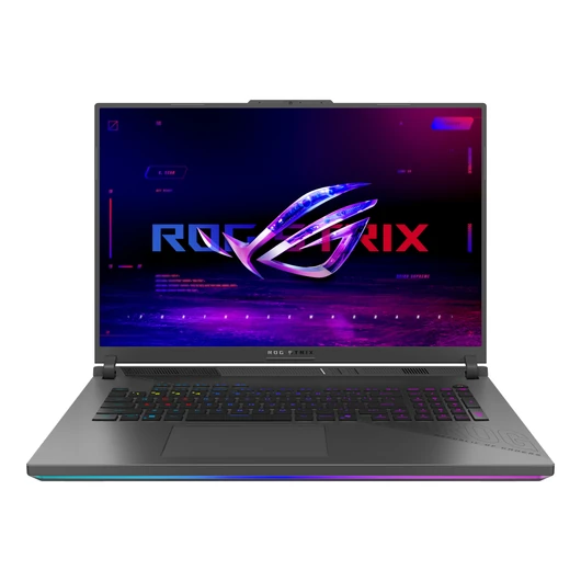 EGYESÍTSD A CSAPATODAT. ELŐRE A GYŐZELEMRE.<br>Nyerj több képkockát és nyerj több játékot a vadonatúj Strix G18 és a Windows 11 Pro segítségével. Akár egy AMD Ryzen™ 9 9955HX processzorral és akár egy NVIDIA® GeForce RTX™ 5070 Laptop GPU-val, amely 