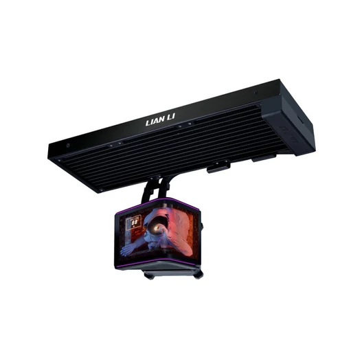 Lian Li HydroShift II ívelt OLED kijelző, 360 Fanless Fekete