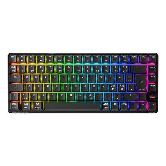 K33 COMPACT FS WIRELESS KEYBOARD BLACK PAN-NORDIC