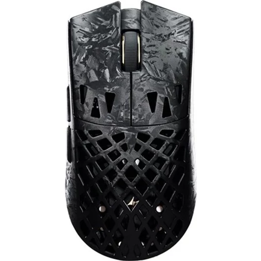 ATK Blazing Sky Ghost Extreme+ Hollow Carbon Fiber optikai vezeték nélküli gaming egér fekete