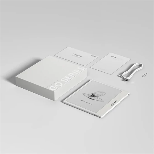 Onyx BOOX e-book  7" - Go 7 (Eink Carta, világítás,1680x1264; Octa, 4GB / 64GB, Dual-WiFi; BT5.1; 2300mAh; A13, fehér)
