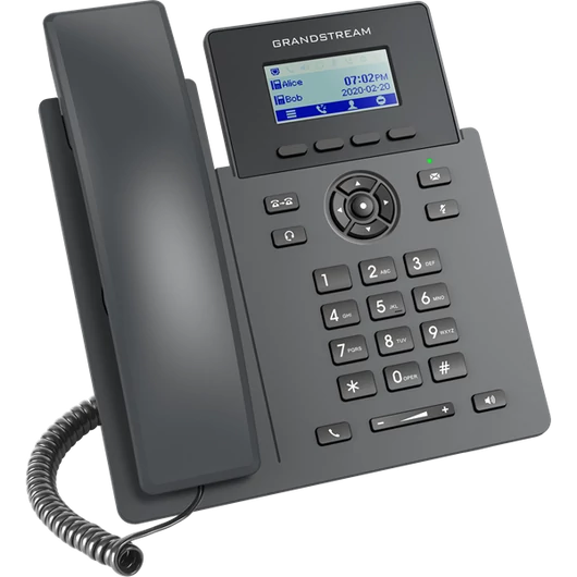 GRANDSTREAM IP Telefon 2 vonalas Carrier-Grade, HD színes LCD kijelző, GRP2601