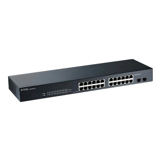 ZYXEL GS1900-24 v2 24-port GbE L2 Smart Switch rackmount fanless