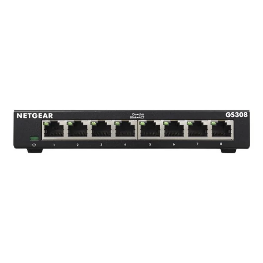 NETGEAR GS308-300PES Netgear 8-Port Gigabit Desktop Switch Metal 300-SERIES (GS308 v3)