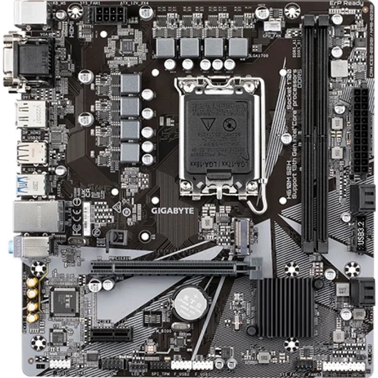 Gigabyte H610M S2H desktop alaplap microATX