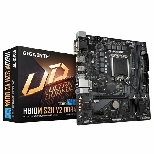 Alaplap Gigabyte H610M S2H DDR4 LGA1700 mATX