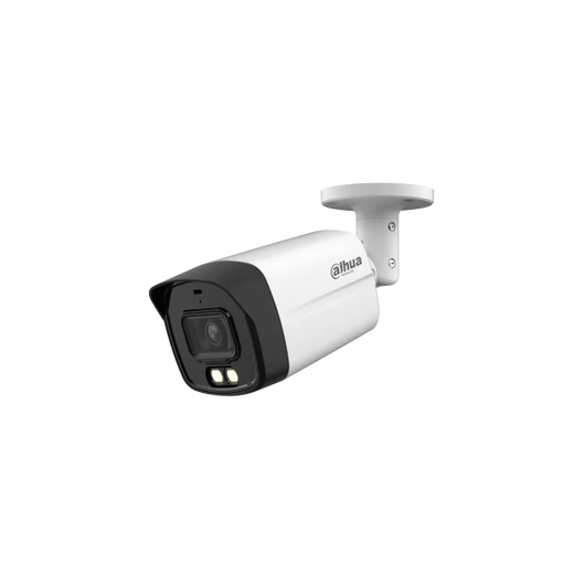 Dahua Analóg csőkamera - HAC-HFW1500TLM-IL-A (Duallight, 5MP, kültéri, 3,6mm, IR40m + LED40m, ICR, IP67, audio, mikrofon)
