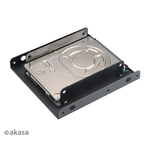 HDD/SSD beépítő keret Akasa 3.5 helyre - 2x 2.5 HDD/SSD + kábel