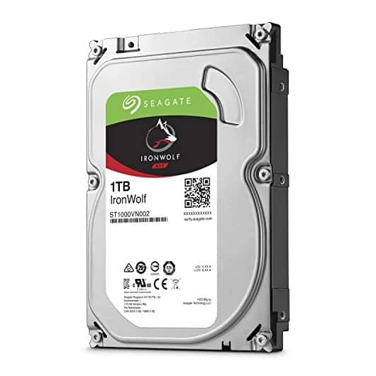 HDD SATA Seagate 1TB 3.5 5900 64M IronWolf VN002