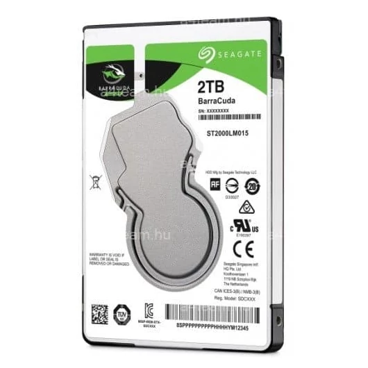 HDD SATA Seagate 2TB 2.5 5400 128M Barracuda