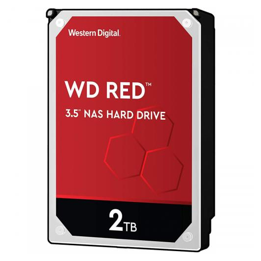 HDD SATA WD 2TB 3.5 IntelliPower 256M Red for NAS