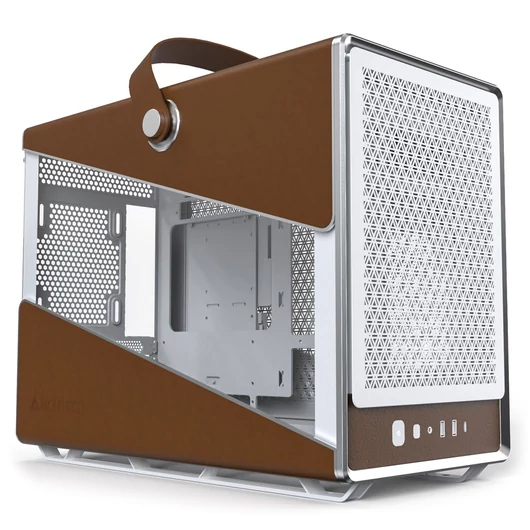 Számítógépház Montech Heritage mATX Midi-Tower, edzett üveg, Fehér