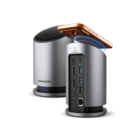 HUB AXAGON HMC-WL9 USB-C 3.2 Gen 2 2x USB-A 10Gbit + 1x USB2.0 + 1x USB-C 10Gbit, 1x HDMI 4K