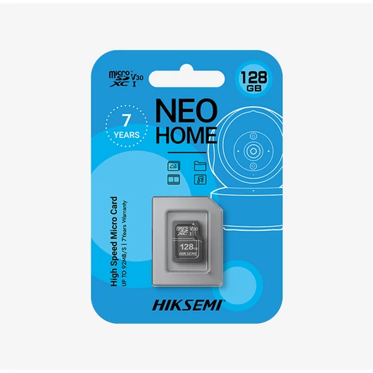 HIKSEMI Memóriakártya MicroSDHC 16GB Neo Home CL10 92R / 15W UHS-I (HIKVISION)