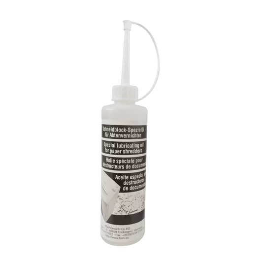 HSM iratmegsemmisítő karbantartó olaj 250ml