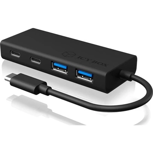 ICY BOX IB-HUB1426-CPD, USB 3.2 Gen 1 Hub Type-C to 2xType-C® and 2x Type-A USB ports