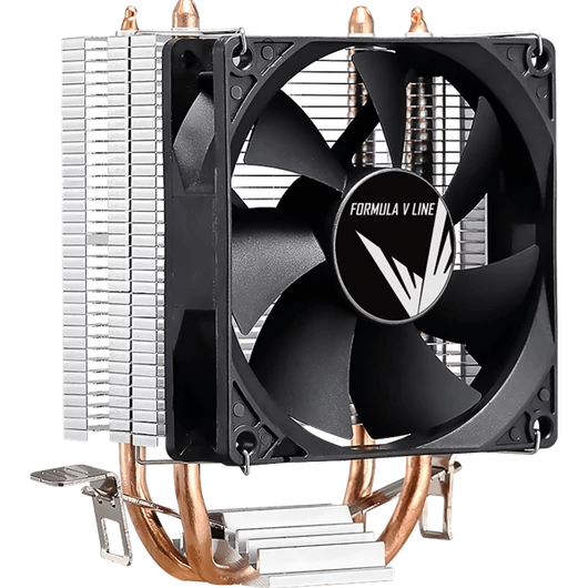 Formula CPU Cooler - Ice Boid 2PSDB (17-34dB, 4pin csatlakozó, 2 db heatpipe, 9cm)