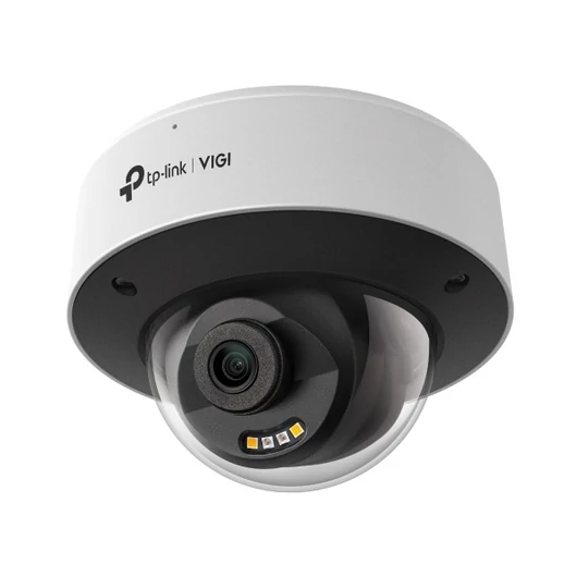 TP-Link IP dómkamera - InSight S285 (FullColor, 8MP, 4mm, IP67, IK10,  H265 + , LED + IR30m, PoE, mikr., hangsz.; fém ház)