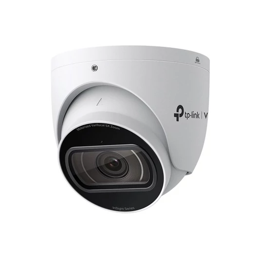 TP-Link IP turretkamera - InSight S445ZI (4MP, 2.7-13.5mm, IP67, IK10; H265 + , IR60m, 12VDC / PoE, SD; mikr, hangsz; fém)