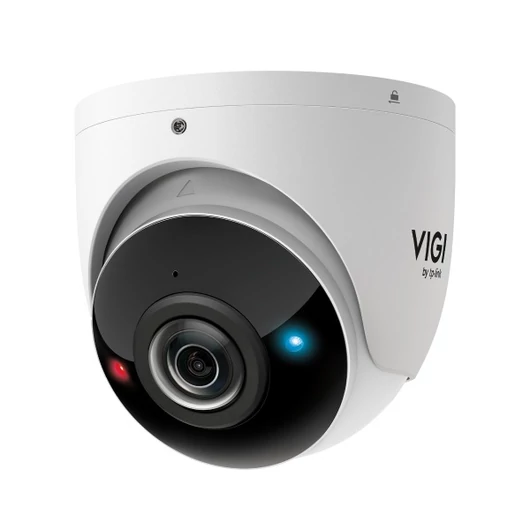 TP-Link IP dómkamera fisheye - InSight S485PI (8MP, 1,65mm, IP67, H265 + , IR20m, 12VDC / PoE, SD; mikr., hangsz.; fém)