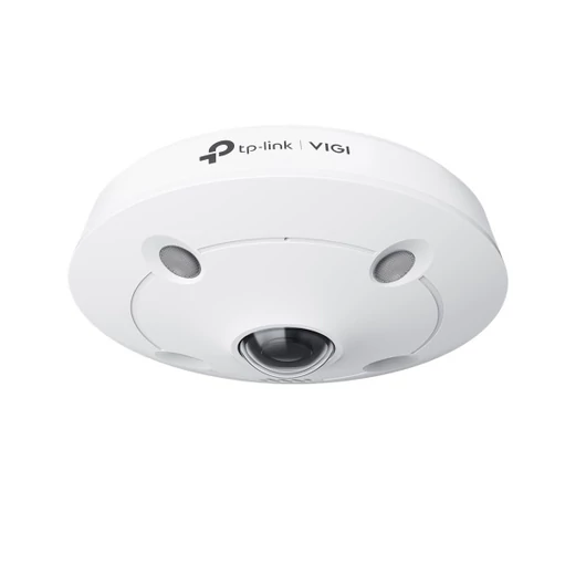 TP-Link IP dómkamera fisheye - InSight S655I (5MP, 1.44mm 360°, IK10, IP67, H265 + , IR30m, 12VDC / PoE, mikrofon, hangsz.)