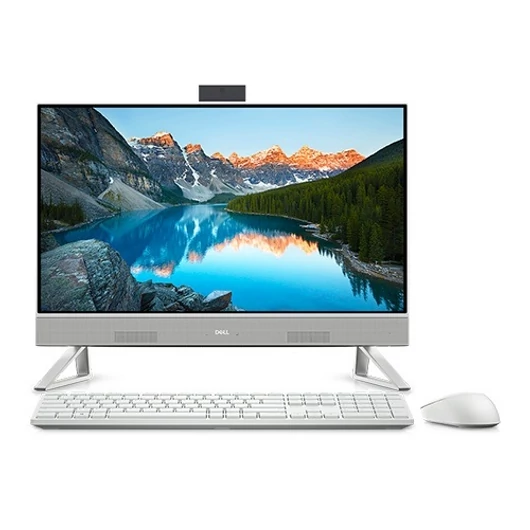 Dell Inspiron 5410AIO White sz.gép 23.8" FHD W11H Ci5 1235U 8GB 256GB+1TB UHD