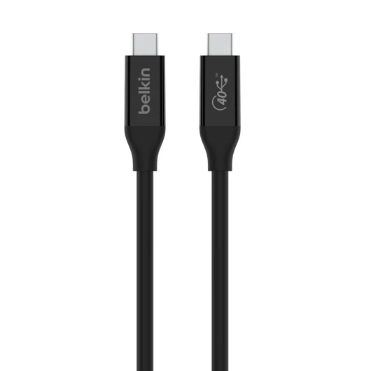 USB4 CABLE USB-C / USB-C 40 GBI / S 100W 0.8M BLACK