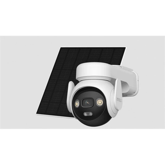 Imou IP wifi PT dómkamera Kit - AOV PT + FSP14 (4G + Wifi; Szolár panel; 5MP, 3,6mm, IP66, H265, IR25m, akku., mik, hang)