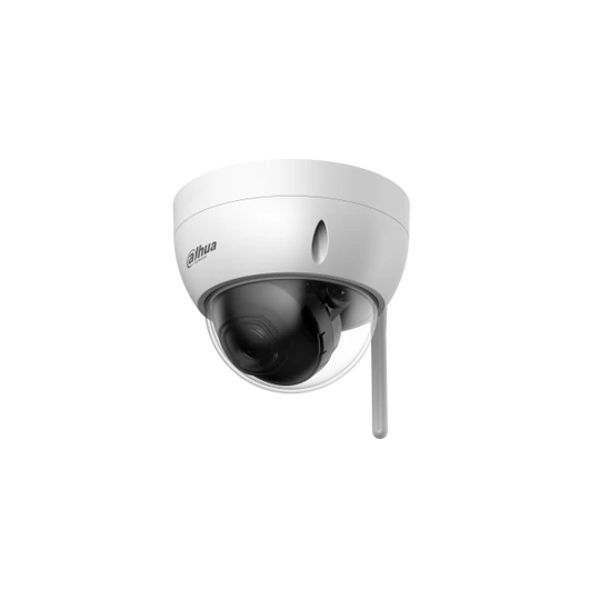 Dahua IP wifi Dome kamera - IPC-HDBW1230DE-SW (2MP, 2,8mm, kültéri, H265, IP67, IR30m, IK10, DWDR, SD, 2.4GHz, 12VDC)