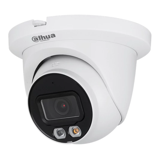Dahua IP turretkamera - IPC-HDW1439V-A-IL (4MP, 2,8mm, kültéri, H265 + , IP67, IR30m + LED20m, ICR, DWDR, 3DNR, PoE, mikr.)