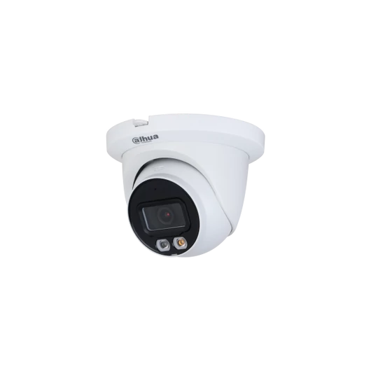 Dahua IP turretkamera - IPC-HDW2449TM-S-IL (4MP, 2,8mm, kültéri, H265, IP67, IR30m, IL30m, SD, PoE, mikrofon, Lite AI)