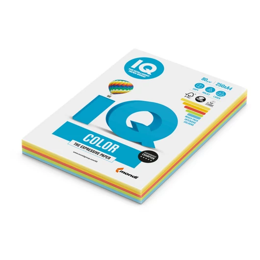 IQ Color A4 80g. intenzív MIX-PACK anyagában színezett másolópapír Egyéb